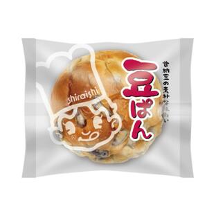 豆パン 1個 シライシパン 人気商品 岩手県 シライシの画像