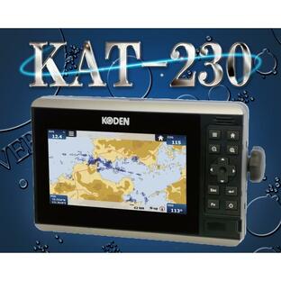 KAT-230 AIS クラスB 専用GPSアンテナ付属 VHFアンテナ無し 光電 7インチ タッチパネル式 KODEN チャートプロッターの画像
