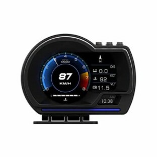 Wiiyii Car HUDヘッドアップディスプレイ、OBD * GPSOBDII＆GPSデュアルシステムスマートゲージ、すべての車に最適の画像