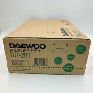 DAEWOO ・VHS・4HEAD Hi-Fi ビデオ デッキDR-28T（特価品）の画像