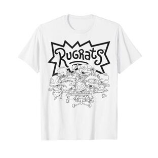 Nickelodeon Rug Rats Group アウトライン Tシャツの画像