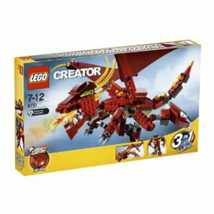 【新品】 レゴ クリエイター レッドドラゴン 6751 LEGO ※箱にダメージがございます。の画像