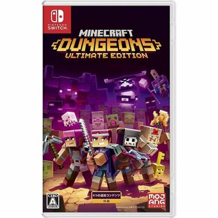 【送料無料】【新品】Minecraft Dungeons Ultimate Edition -Switch【マイクロソフト】の画像