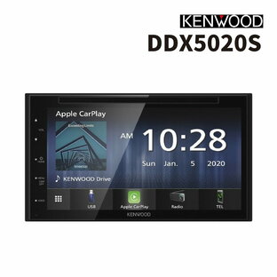 ケンウッド DDX5020S (DDX-5020S) ディスプレーオーディオ Apple Car Play(アップルカープレイ)対応 KENWOOD（ラッピング不可）の画像