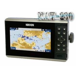 KAT-230 AIS クラスB 専用GPSアンテナ付属 VHFアンテナ無し 光電 7インチ タッチパネル式 KODEN チャートプロッターの画像