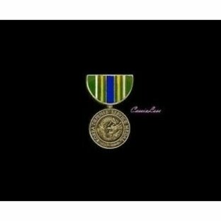 ピンバッジ Korean Def Serv Medal 1-1/8" + a custom promo pinの画像