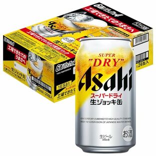 【6月14日発売】アサヒスーパードライ 生ジョッキ缶 工場できたてのうまさ実感パック [ ビール 340ml×24本 ]の画像