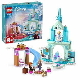 レゴ(LEGO) ディズニープリンセス エルサの氷のおしろ おもちゃ 玩具 プレゼント ブロック 男の子 女の子 子供 4歳 5歳 6歳 エルサ アナ アナ雪 アナと雪の女王 お城 ごっこ遊び 43238の画像