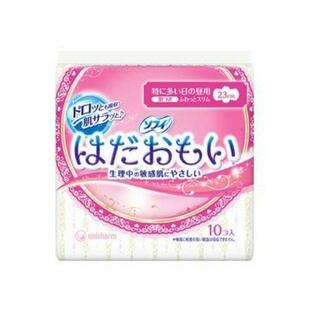 【あわせ買い1999円以上で送料お得】ユニチャーム ソフィはだおもい 特に多い日の昼用 羽つき 10枚 ( 生理用品 ナプキン )の画像