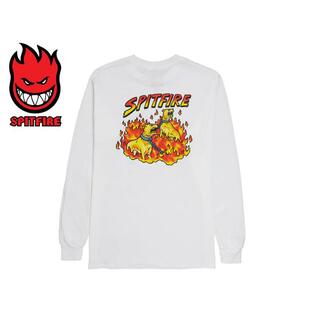 SPITFIRE スピットファイヤー HELL HOUNDS 2 LONG SLEEVE WHITE ロングスリーブ ホワイト 21423の画像