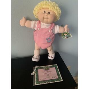 キャベツ畑人形 Cabbage Patch Kids 25th Anniversay Doll Blonde hair Girl Completeの画像