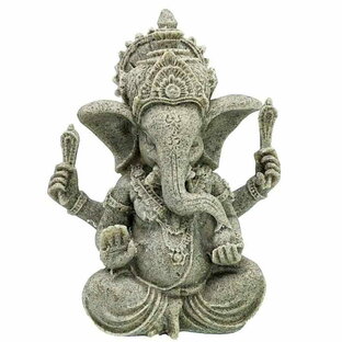ガネーシャ 置物 インドの神様 ゾウ アジアン雑貨 夢をかなえるゾウ のガネーシャ像の画像