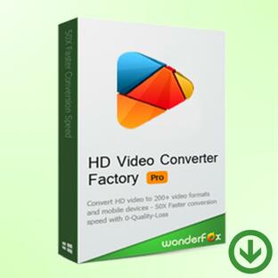 WonderFox HD Video Converter Factory Pro [ダウンロード版] Windows対応 / 絶賛される多機能な動画変換ソフトの画像
