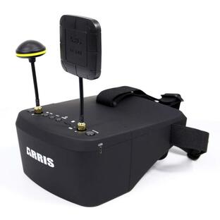 ARRIS(アリス) EV800D 5inch 800 x 480 FPV ゴーグル 5.8G 40CH レースバンド受信機付き ヘッドマウの画像