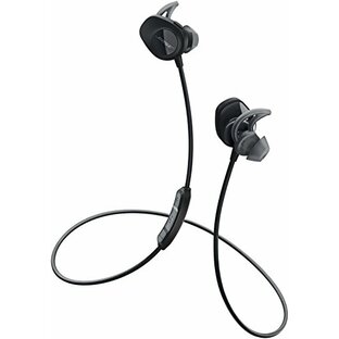 Bose SoundSport wireless headphones ワイヤレスイヤホン Bluetooth 接続 マイク付 ブラック 防滴 最大6時間 再生の画像