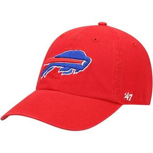 フォーティーセブン 帽子 メンズ Buffalo Bills '47 Secondary Clean Up Adjustable Hat Redの画像