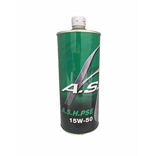 A.S.H.(アッシュ) PSE 15W-50 部分合成油 エンジンオイル 1Lの画像
