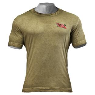 GASP Tシャツ オリーブ ジム トレーニング 筋トレ GASP Standard issue tee, Military oliveの画像