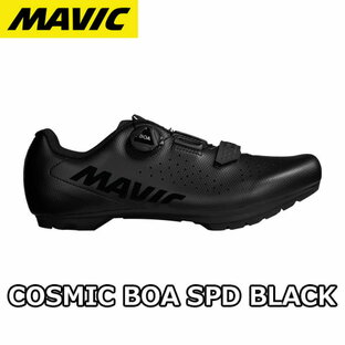 【6/15は「4倍！」エントリーでポイントUP】【国内正規品】MAVIC COSMIC BOA SPD BLACK マヴィック コスミック ボア SPD ブラック シューズの画像