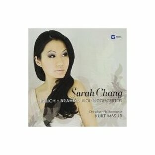 Brahms ブラームス / Violin Concerto: Sarah Chang(Vn) Masur / Dresden Po +bruch: Concerto, 1, 国内盤 〔CD〕の画像