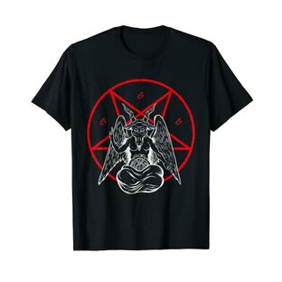 666 バフォメット オカルト Tシャツの画像