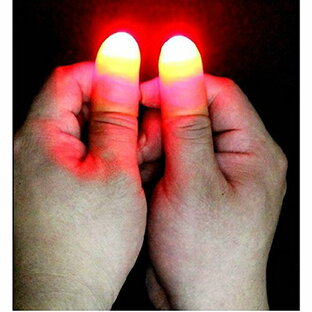 LEDフィンガーライト 光る 親指 セット パーティーグッズ 手品の画像