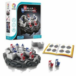 ボードゲーム 英語 アメリカ SmartGames Walls & Warriors Skill-Building Strategy Board Game for forの画像