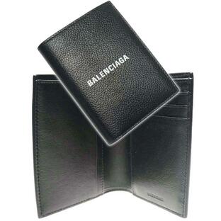 BALENCIAGA バレンシアガ メンズ二つ折り財布 681579 1IZI3 / CASH VERTICAL ブラックの画像