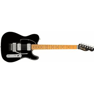 Fender USA製エレキギター American Ultra Luxe Telecaster® Floyd Rose® HH, Maple Fingerboard, Mystic Black ハードケース付きの画像