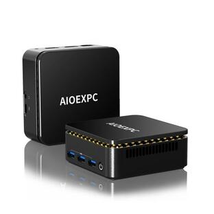 AIOEXPC ミニPC 12GB LPDDR4 512GB SSD インテル CoreTM i3 M.2 2280 PCIe Mini PC (2C/4T/最大3.4GHz) 小型PC ミの画像