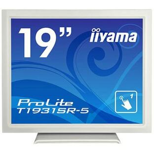 iiyama(イイヤマ) 19型タッチパネル液晶ディスプレイ ProLite T1931SR-5 (抵抗膜方式/USB通信/シングルタッチ/防塵防滴/D-SUB/HDMI/DP) 1台の画像