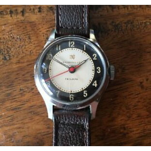 【送料無料】ingersoll triumph london watch 1954 original leather strapの画像