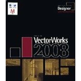 VectorWorks Designer with Renderworks 2008 日本語版 基本パッケージ Macintosh版の画像
