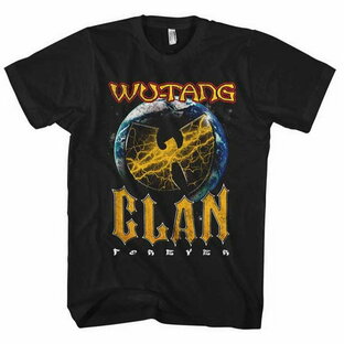 WU-TANG CLAN ウータンクラン (デビュー30周年 ) - BAT GLOBE FOREVER / Tシャツ / メンズ 【公式 / オフィシャル】の画像