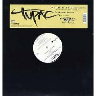 【レコード】TUPAC feat Eminem & The Outlawz - ONE DAY AT A TIME-Em's Version 12" US 2004年リリースの画像