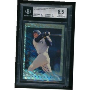 【品質保証書付】 トレーディングカード 1997 Yankees Score Premier #6 Ruben Rivera BGS 8.5 VHTF Rareの画像