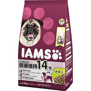 アイムス (IAMS) ドッグフード 14歳以上用 いつまでも健康維持 小粒 チキン シニア犬用 2.6kgの画像