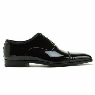 MAGNANNI マグナーニ ビジネスシューズ メンズ ドレスシューズ オックスフォードシューズ パテントレザー 革靴 紳士靴 シューズ ブラック 黒の画像