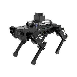 HIWONDER 四足ロボット バイオニックロボット 犬 TOF Lidar SLAM マッピングとナビゲーション Raspberry Pi キット ROS オープンソース プログラミングロボットの画像