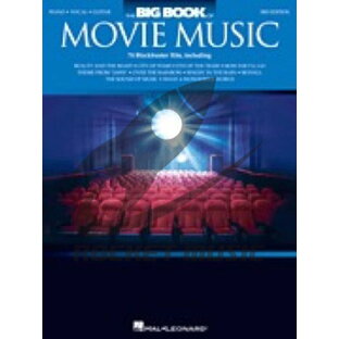 [楽譜] 大ヒット映画音楽曲集（74曲収録）《輸入ピアノ楽譜》【10,000円以上送料無料】(The Big Book of Movie Music 3rd Edition)《輸入楽譜》の画像