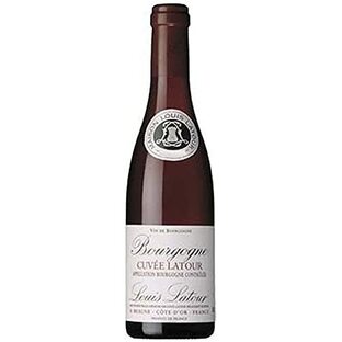 LOUIS LATOUR(ルイ・ラトゥール) 【スミレのような香りと繊細な味わい】キュヴェ・ラトゥール・ルージュ [ 赤ワイン 13度 ミディアムボディ フランス 375ml /瓶]ボックス無しの画像