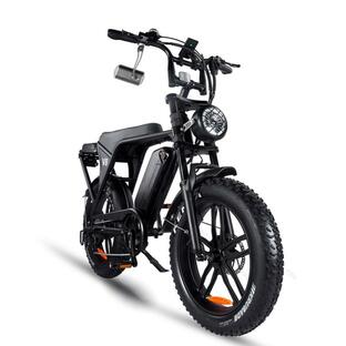 E'KEI V8 OUXI 20インチ モペット 100cc 第2種原動機付自転車 20インチ 電動バイク ペダル付原動機付自転車 原付二種 公道 走行可能 ナンバー取得必要 750Wの画像