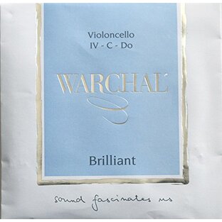 Warchal Brilliant ワーシャル ブリリアント チェロ弦 C 924 シンセティックコア ヴォルフラム/ピュアシルバー巻【国内正規品】の画像