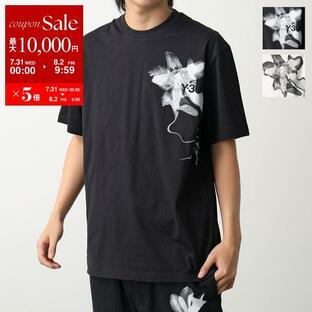 Y-3 ワイスリー Tシャツ GFX SS TEE 1 グラフィック ショートスリーブ ティー 1 IN4353 IV7737 メンズ コットン 半袖 クルーネック ロゴT カラー2色の画像