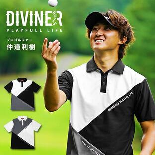 DIVINER GOLF ゴルフウェア メンズ ポロシャツの画像
