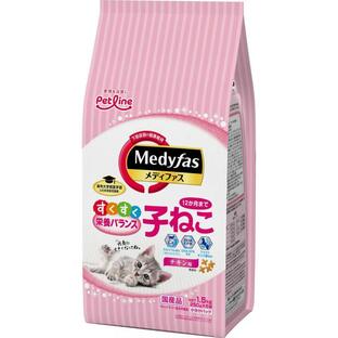 ペットライン メディファス 子ねこ 12か月まで チキン味 1.5kgの画像