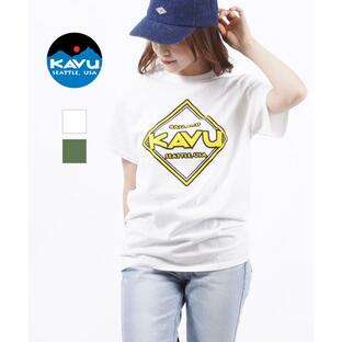 カブー Tシャツ カットソー ダイヤモンドロゴTee KAVU レディース 国内正規品 メール便可能5の画像
