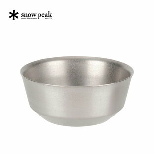 Snow Peak snow-peak スノーピーク 食器 キャンプ アウトドア チタンダブルボウル TW-240の画像