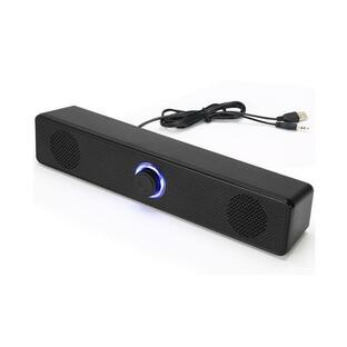 スピーカー PCスピーカー サウンドバー 高音質 bluetooth 無線 有線 USB パソコン スピーカー コンパクト 自宅 アウトドア ((Sの画像
