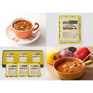 スープ 爆弾ハンバーグ フライングガーデン ギフト お取り寄せ 簡単調理 年間販売数3万食 たっぷり野菜のミネストローネセット （180g×12袋）の画像
